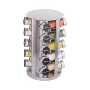 Multifunctional Stainless Steel Kitchen Storage <b>Rack</b> Modern New <b>Rotating</b> Seasoning Bottle <b>Rack</b> Seasoning Organizer - Product Image 1