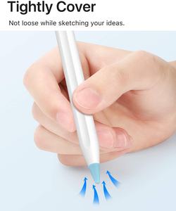 <span class=keywords><strong>MoKo</strong></span> ISO BSCI Factory Outlet Étui de protection léger en silicone multicolore Lot de 10 étuis à crayons pour Apple <span class=keywords><strong>Pencil</strong></span> 1st 2nd Gen - Product Image 4