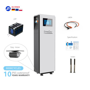 Batteries au lithium LiFePO4 <span class=keywords><strong>8000</strong></span> cycles 51,2 V 5 kW 15 kW 280 Ah 314 Ah 48 V 10 kW 16 kW 15 kWh pour systèmes solaires - Product Image 1