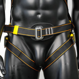 สายรัดเพื่อความปลอดภัยเต็มตัวสำหรับงานอุตสาหกรรมพร้อมแผ่นห่วงรูปตัว D และเอวหลังปรับได้อุปกรณ์สำหรับจับในฤดูใบไม้ร่วง - Product Image 2