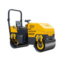 Chine Petit compacteur à rouleaux de 3 tonnes 2 tonnes Tout nouveau rouleau compresseur de construction vibrant