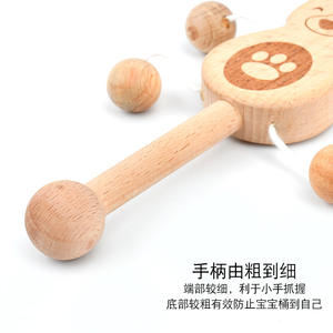 Jouet éducatif pour les nourrissons et les jeunes enfants, ensemble de clochettes molaires à mâcher, <span class=keywords><strong>cadeau</strong></span> de premier anniversaire de bébé - Product Image 5