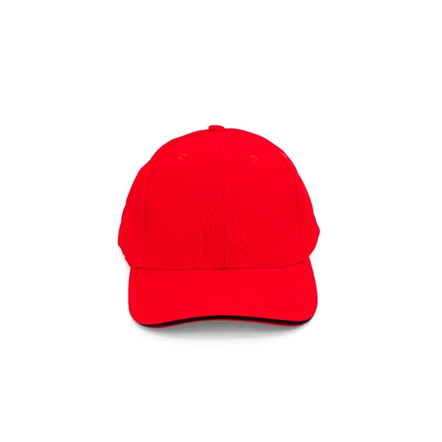 Wholesale Red 6 Panel Baseball Cap Custom Hat Business Promotional Gift Marketing Comfortable Fit Outdoor Sports