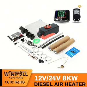 เครื่องทำความร้อนดีเซลสำหรับจอดรถยนต์ M-PULL 12V/24V 8KW สำหรับรถยนต์ ตัวเครื่องทำจากอะลูมิเนียมและ PPA6 อุณหภูมิ -40~50 องศา น้ำหนัก 9 กก. รับประกันหนึ่งปี - Product Image 6