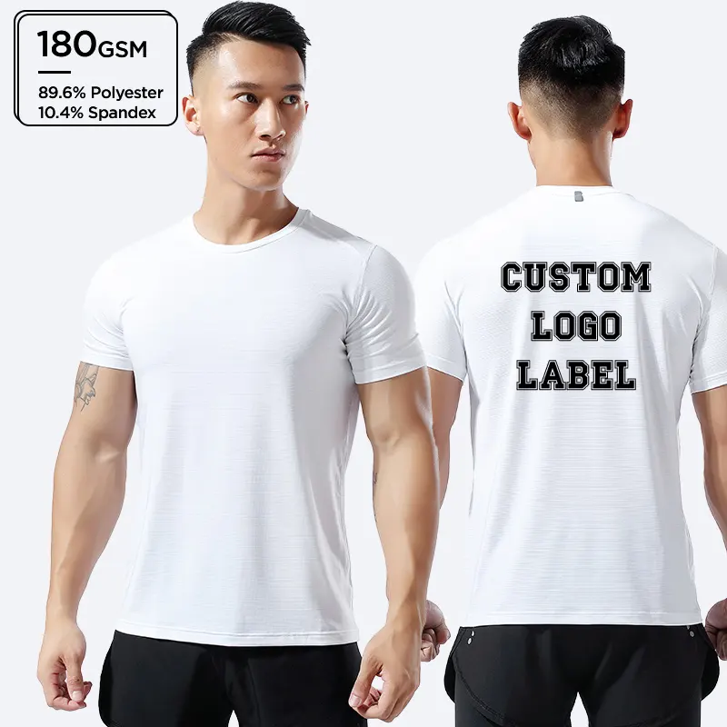 Мужская униформа, полиэфирная ткань для спортивных футболок для мужчин, индивидуальный логотип
