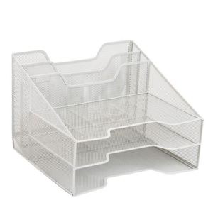 Chinese Factory <b>Top</b> Quality Best Price <b>Mesh</b> Desk File Organizer Letter Trays Mail Sorter Paper Holder <b>Mesh</b> Desk Organizer - Product Image 5