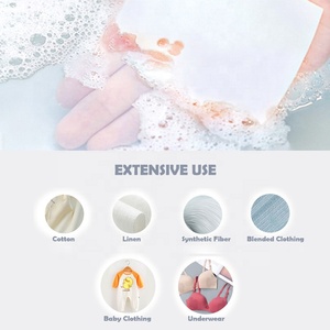 Feuilles de détergent de blanchisserie de voyage-Friendly avec l'odeur fraîche de lin et les enzymes basées par usine et l'ion argenté contre des champignons - Product Image 4