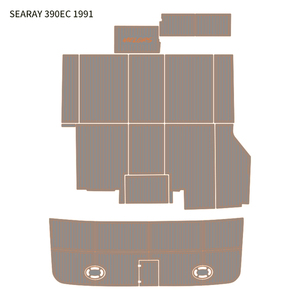 SeaRay Cut EVA Foam <b>Deck</b> Mat Custom Boat Flooring Kit for Yacht Cockpit Refit SeaRay 390EC 1991 SeaRay 390EC 1991 - Product Image 6