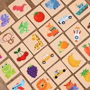 Juegos de Madera para Niños de 3, 4, 5 y 6 Años, Regalos de Actividades Infantiles, Rompecabezas de Sombras con Imágenes, Juegos de Combinación de Formas de Madera - Product Image 4