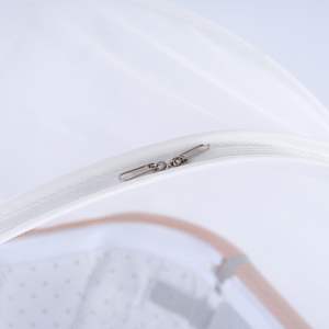 Cubierta <span class=keywords><strong>de</strong></span> mosquitera blanca para bebé con cremallera <span class=keywords><strong>de</strong></span> 2 vías para <span class=keywords><strong>cuna</strong></span> <span class=keywords><strong>de</strong></span> <span class=keywords><strong>viaje</strong></span> - Product Image 4