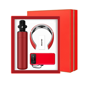 Set de Regalo Corporativo de Lujo para Clientes: Termo 3 en 1, Masajeador de Cuello, Banco de Energía con Soporte para Teléfono - Product Image 5