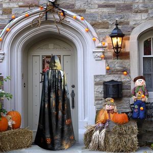 JX Custom Vintage mittelalter liche gotische Kapuze Umhang Mantel Halloween Party Kostüme für Erwachsene mit Vampir Teufel für Männer Frauen - Product Image 6
