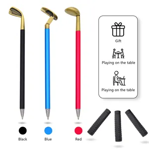 Manufacturer Supplier Exquisite Gift Creative Mini Course Club Ballpoint Pen For Adult Kid's Golf Pen Gift Set And Desktop Game