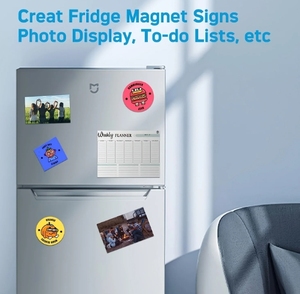 <span class=keywords><strong>A4</strong></span> 4R глянцевая матовая Магнитная фотобумага наклейка печать струйный принтер DIY магнит на холодильник паста - Product Image 6