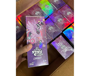 Cartes YQ Chinese KA YOU authentiques My Little Ponys, édition anniversaire limitée, amitié éternelle, cartes rares SC SGR, Shining Moon Princess - Product Image 1