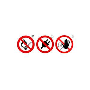 BETA - 071090052 Señales de prohibición-EAN 8014230960401 SEÑALIZACIÓN Y SEGURIDAD - Product Image 1