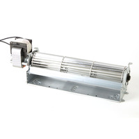 Ventilateur à impulsion en alliage d'aluminium OEM 60 mm pour chauffage vertical à granulés de bois, biomasse, électrique, à flux croisé axial, pour l'hiver