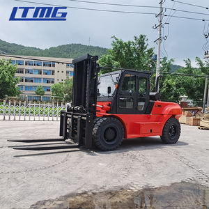 Carretilla elevadora hidráulica de motor potente Ltmg, 10 toneladas, 12 toneladas, 15 toneladas, 16 toneladas, carretilla elevadora diésel con neumáticos delanteros dobles - Product Image 4