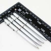 Stylo espion à lumière UV, marqueur magique à encre invisible bleue/noire, logo gravé sur mesure, outil de sécurité promotionnel en plastique pour opérations discrètes