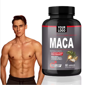 Suplemento de hierbas OEM, tableta de raíz de maca, cápsulas energéticas para hombre, EXTRACTO DE OSTRA, cápsulas ricas en zinc, píldoras de maca para hombre - Product Image 1