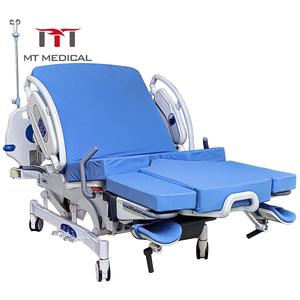 Équipement hospitalier MT MEDICAL Lit d'accouchement multifonctionnel réglable Lit d'accouchement gynécologique Table d'opération de luxe - Product Image 1