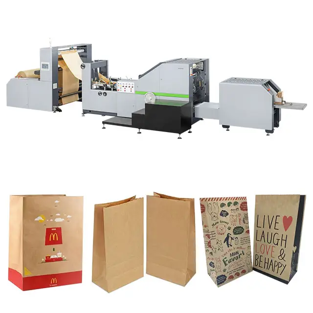 로킨 브랜드 북아프리카로 보낸 종이 봉투 제조 기계