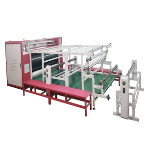 Industrial 170cm Rotary Heat Press Machine Semi-Automatic Convenient High-Speed Operation for Manual Sublimation Calander - Product Image 1