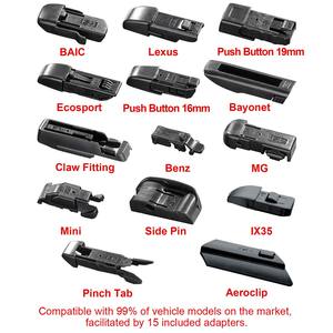 Kction, Nuevo, Accesorios para Automóviles, Venta al por Mayor, Rusia, Oferta, Limpiaparabrisas <span class=keywords><strong>de</strong></span> Invierno, Goma Natural, OEM, Limpiaparabrisas Multiusos para Nieve - Product Image 3