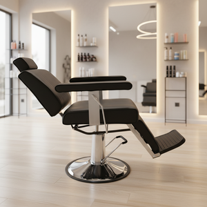เก้าอี้ตัดผมไฮดรอลิกแบบมืออาชีพสำหรับร้านเสริมสวยชาย รุ่นโมเดิร์น ปี 2026 - Product Image 3