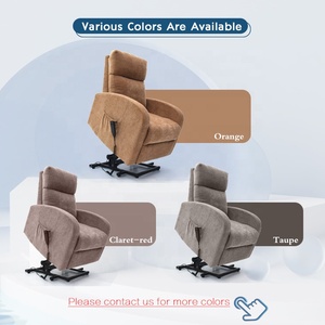 Geeksofa cuero o tela de microfibra, Elevador de potencia de un solo <span class=keywords><strong>Motor</strong></span>, <span class=keywords><strong>sillón</strong></span> reclinable para el cuidado del hogar, <span class=keywords><strong>sillón</strong></span> reclinable para ancianos - Product Image 2