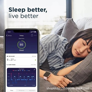 Reloj Inteligente <span class=keywords><strong>Versa</strong></span> <span class=keywords><strong>2</strong></span> con Pantalla AMOLED Cuadrada, Monitor de Ritmo Cardíaco, Sueño, Conteo de Pasos, Seguimiento de Ejercicio, Correa de Silicona, Disponible en Stock - Product Image 4