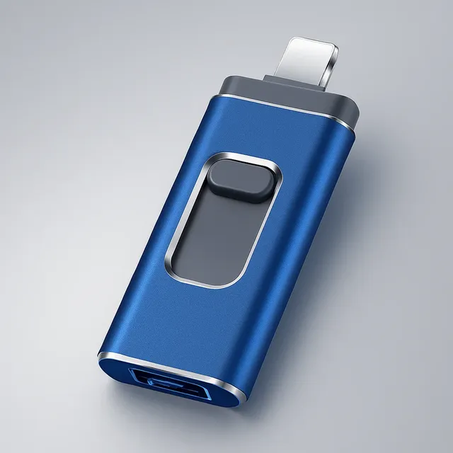 Wholesale 4-in-1 High-Speed USB 3.0 Flash Drive for iPhone Type-C & Android & PC, Portable Memory Stick Thumb Drive Photo Stick
