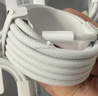 SHENZHEN Grosir Kabel Data Pengisian Cepat 240W 1M 2M Tipe-C Nylon Braid 5A PD untuk Tablet