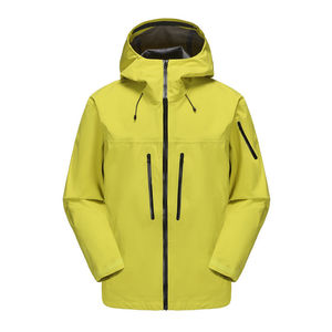 Men's Waterproof Hardshell Jacket With Hood And Zip Pockets For Outdoor Workwear And Self Driving Tours - Product Image 1