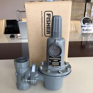 Posicionador de válvula neumática Fisher 3582i con regulador de <span class=keywords><strong>gas</strong></span> industrial 627-496 497 498 y válvula reductora de presión - Product Image 3