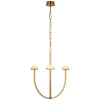 Lustre suspendu en laiton et albâtre naturel, lampe suspendue en marbre sur mesure pour plafonds hauts, E12, salon