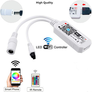WiFi LED Strip Lights, <strong>MINGER</strong> 16.4ft Waterproof Wireless Smart Phone App Controlled Light Strip Kit Alexa Google Assista - Product Image 5