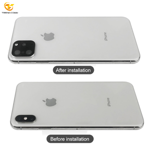 Nuevo Estuche Modificado con Lente Metálica para <span class=keywords><strong>iPhone</strong></span> X, Cambia la Lente de la Cámara, <span class=keywords><strong>11</strong></span> Pegatinas para Lentes - Product Image 4