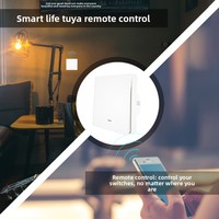 Interrupteur mural intelligent Wi-Fi pour hôtel, contrôlable par application, avec fonction de minuterie et mémoire de coupure, en PC ignifuge, sans écran