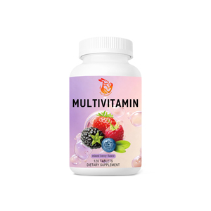 Comprimés Multivitaminés en Gros d'Usine : Vitamine A et Vitamine C – Puissant Soutien Antioxydant – Complément Multivitaminé en Comprimés - Product Image 1