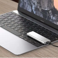 قرص صلب خارجي محمول عالي السرعة بسعة 4 تيرابايت للكمبيوتر الشخصي، منفذ USB 3.0 من نوع C للحواسيب المحمولة مع ميزات تخزين البيانات