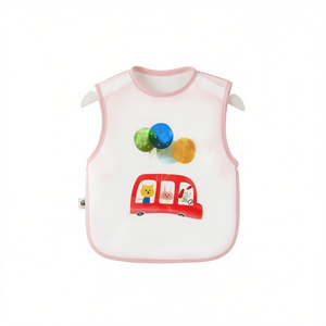 Cartoon Waterproof Bib 12/U Baby Feeding Apron - Product Image 1