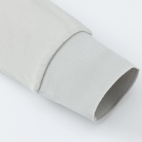 Polo à manches longues en coton premium, respirant et anti-humidité, pour uniforme de travail, personnalisable, vente en gros, directement de l'usine