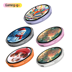 X H01 Insignia Digital Inteligente con Pantalla Táctil IPS de 1.85 Pulgadas, Bluetooth, Carga de GIFs, Vídeos y Fotos, Espejo Digital, Pin de Solapa de Anime, Regalo - Product Image 1