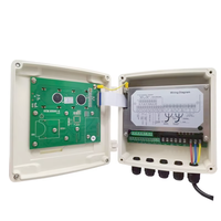 Débitmètre ultrasonique LoRaWAN à fixation murale, capteur de débit d'eau numérique pour système d'irrigation intelligent et système HVAC
