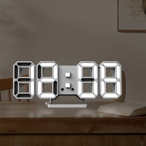 <span class=keywords><strong>2022</strong></span> nouveau <span class=keywords><strong>meilleur</strong></span> prix couleur personnalisée grande taille 3D horloge murale bureau bricolage horloge murale numérique - Product Image 3