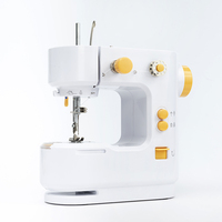 Machine à coudre, petite machine à coudre électrique à point noué domestique, mini pédale de coupe de bureau, main manuelle