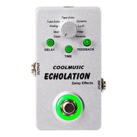 OEM ODM Logo personnalisé 9 modes Delay pour amplificateur de guitare, avec effets Tube, Bande, Analogique, Lo-Fi, Stompbox inversé et Conception de circuit numérique
