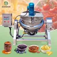 Machine de cuisson planétaire automatique Cengho 200 L pour légumes et aliments, avec fonction mélangeur, double enveloppe, pour viande, usage commercial