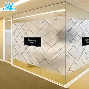 Impression personnalisée de décalcomanies transparentes pour fenêtres - Autocollant transparent pour verre - Décoration de fenêtre imprimée UV - Product Image 3